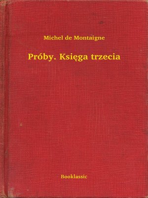 cover image of Próby. Księga trzecia